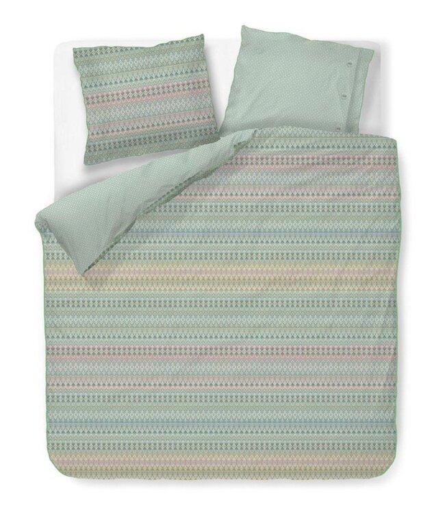 Pip Studio Dekbedovertrek Ashanti Groen 240 x 200/220