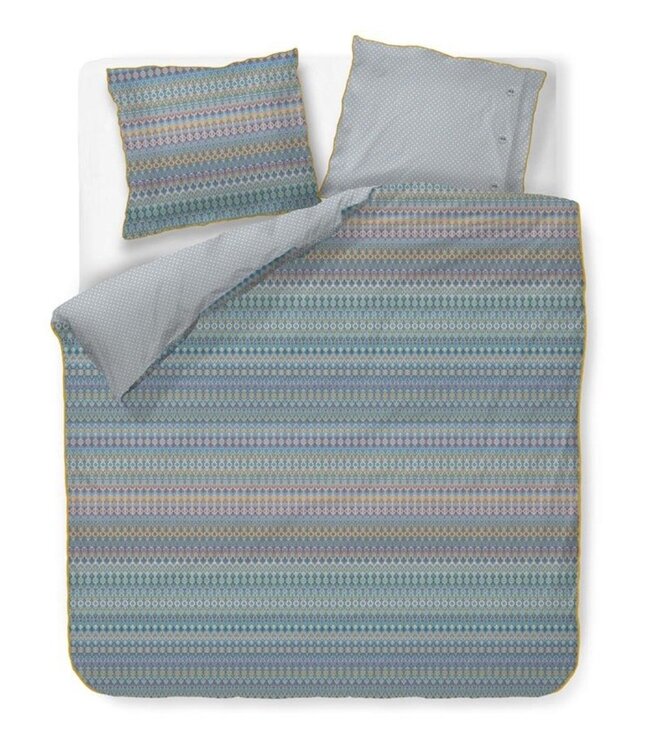 Pip Studio Dekbedovertrek Ashanti Blauw 240 x 200/220