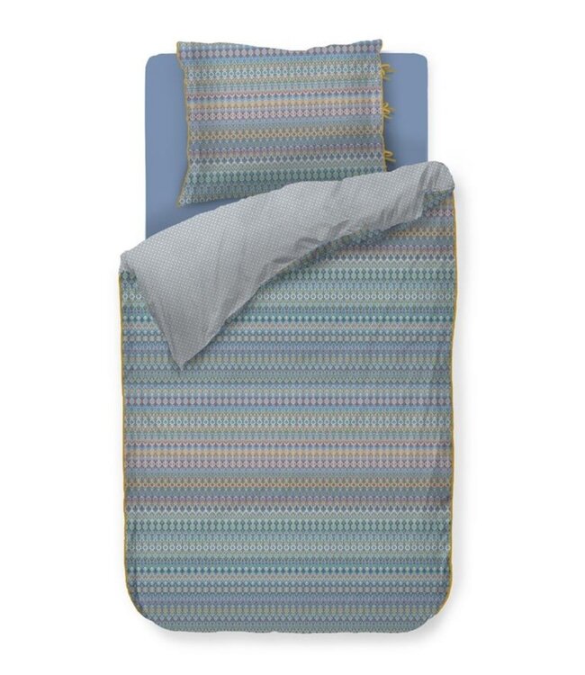 Pip Studio Dekbedovertrek Ashanti Blauw 140 x 200/220