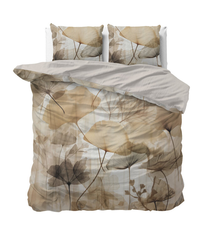 Ritzzz Dekbedovertrek met rits (3 zijdes) Gingko