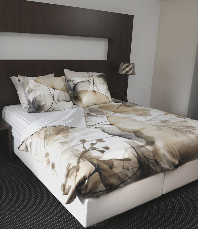 Ritzzz Dekbedovertrek met rits (3 zijdes) Gingko