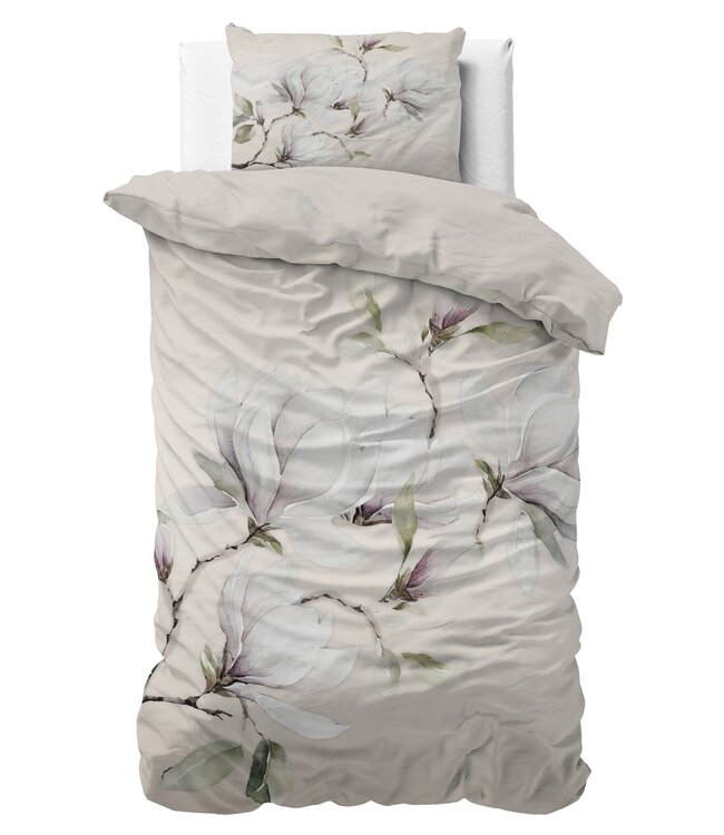 Ritzzz Dekbedovertrek met rits (3zijdes) Magnolia Wit