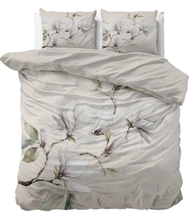 Ritzzz Dekbedovertrek met rits (3zijdes) Magnolia Wit