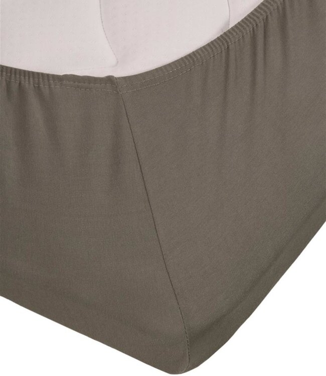 Beddinghouse Jersey Stretch Hoeslaken Warm Grey