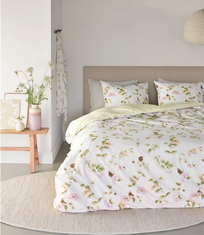 Marjolein Bastin Dekbedovertrek Honeysuckle Pastel 240 x 200/220