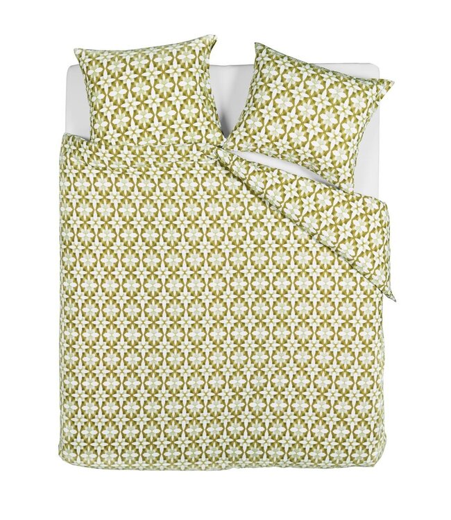 Beddinghouse Dekbedovertrek Mae Groen