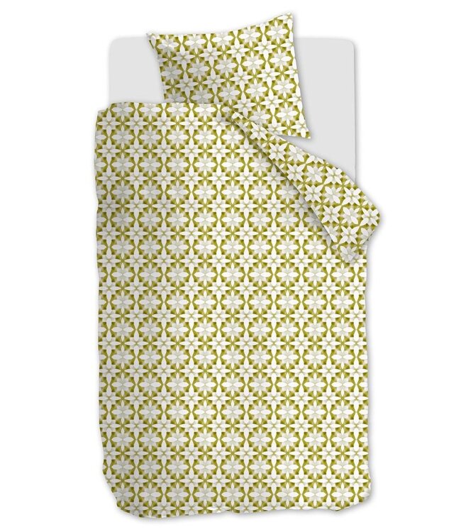 Beddinghouse Dekbedovertrek Mae Groen 240 x 200/220