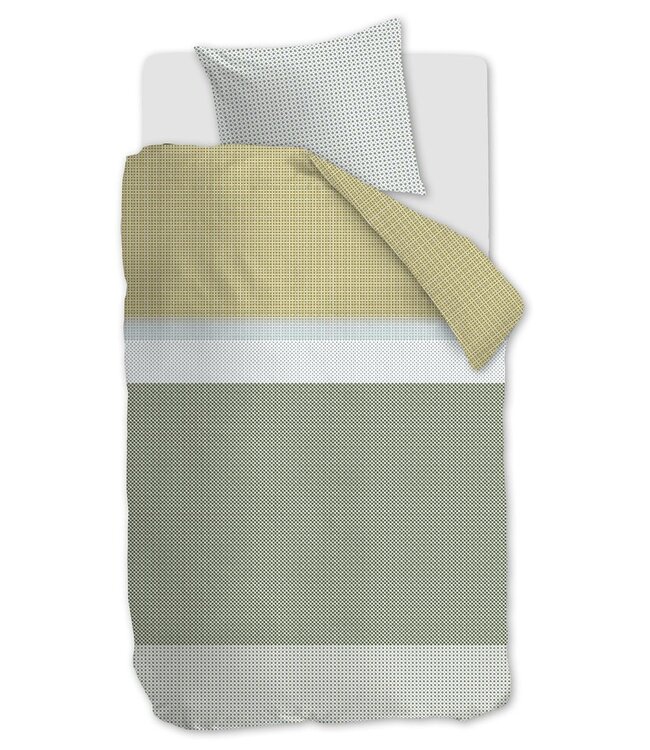 Beddinghouse Dekbedovertrek Bernou Groen