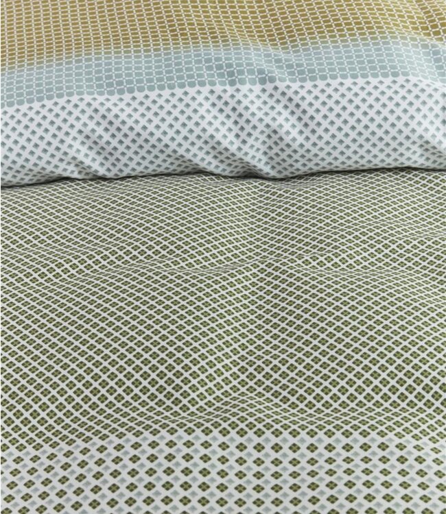 Beddinghouse Dekbedovertrek Bernou Groen