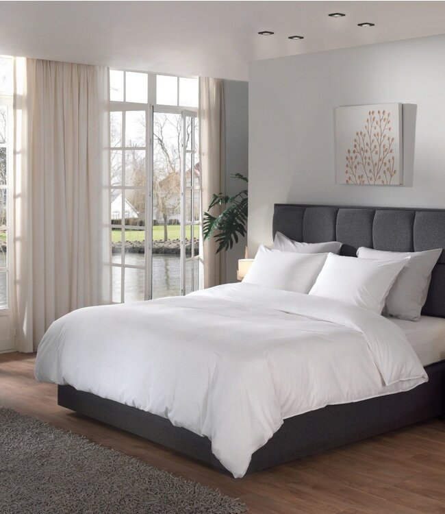 Yellow Dekbedovertrek Suite Nairobi Blanc de Blanc 200 x 200/220