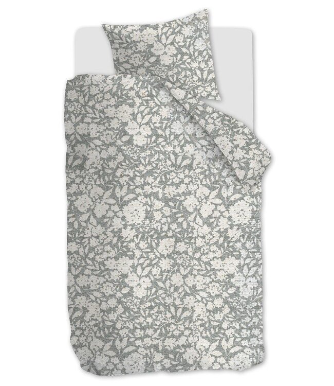 Ritzzly Dekbedovertrek met rits Shapes Grey