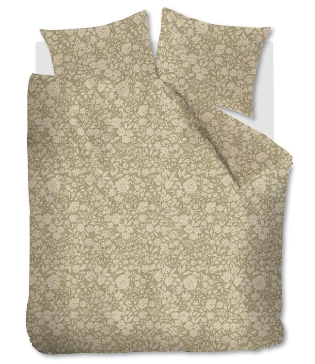 Ritzzly Dekbedovertrek met rits Shapes Green