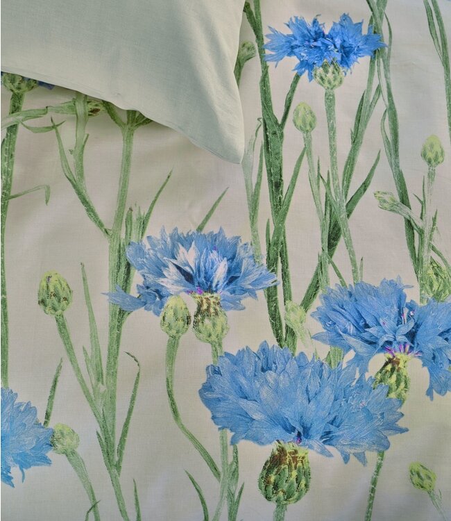 Ariadne at Home Dekbedovertrek Cornflower Sand 140 x 200/220