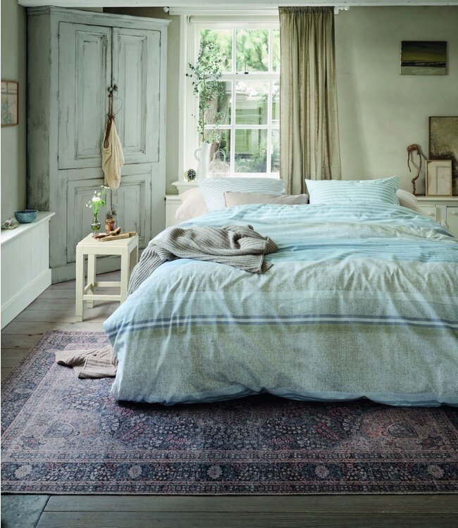 Ariadne at Home Dekbedovertrek Homey Blue 140 x 200/220
