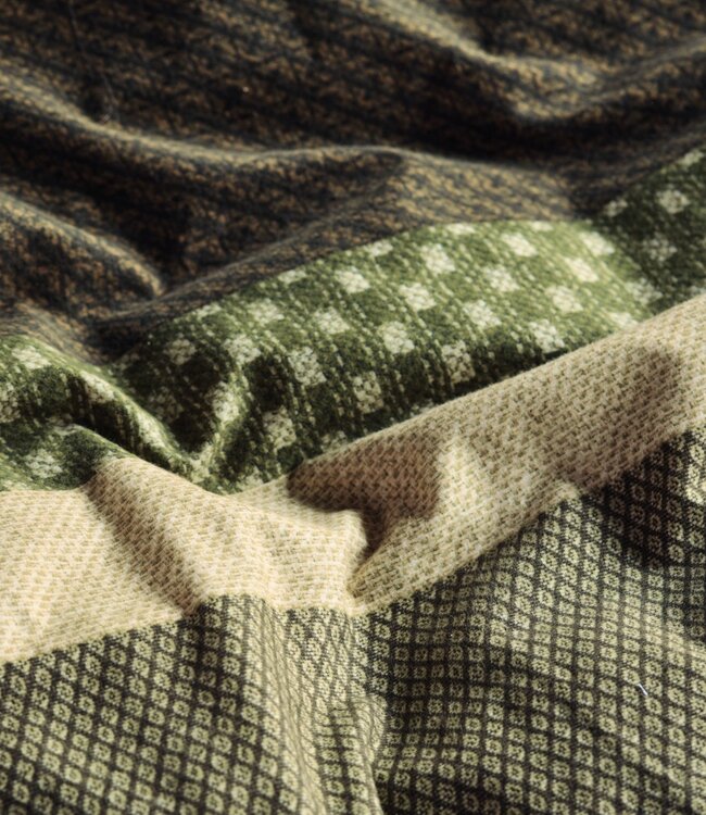 Beddinghouse Dekbedovertrek Flanel Fera Green 140 x 200/220