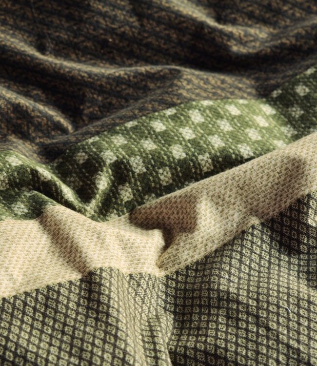 Beddinghouse Dekbedovertrek Flanel Fera Green 200 x 200/220