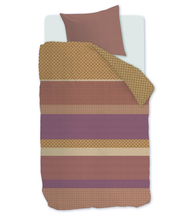 Beddinghouse Dekbedovertrek Flanel Fera Brown 140 x 200/220