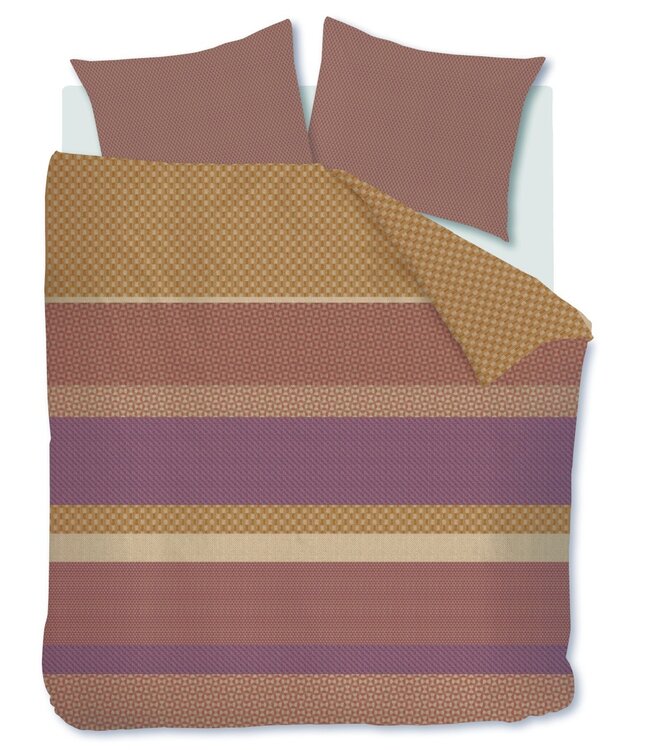 Beddinghouse Dekbedovertrek Flanel Fera Brown 240 x 200/220