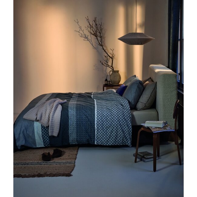 Flanel Fera, blauw