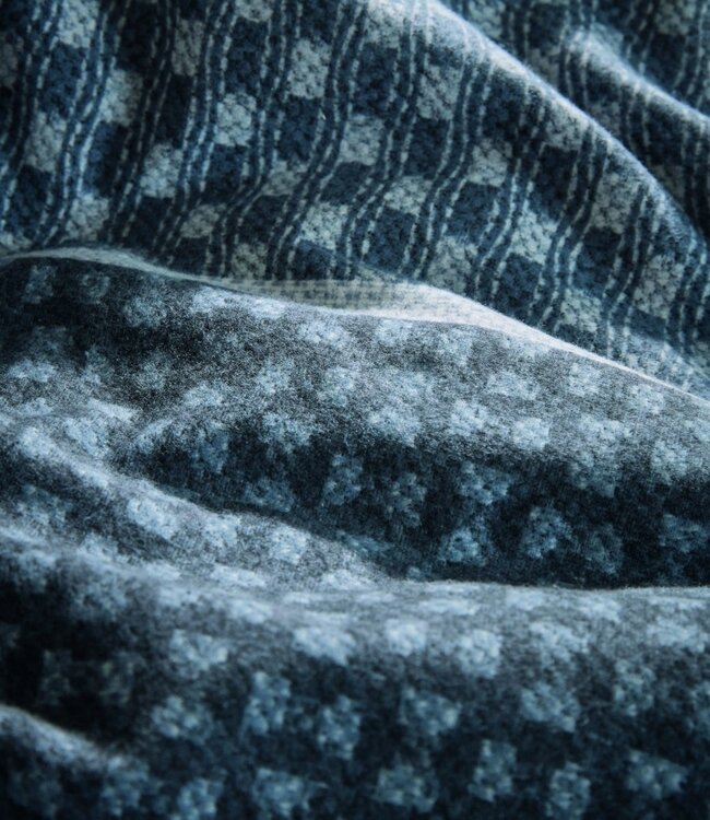 Beddinghouse Dekbedovertrek Flanel Fera Blue 240 x 200/220