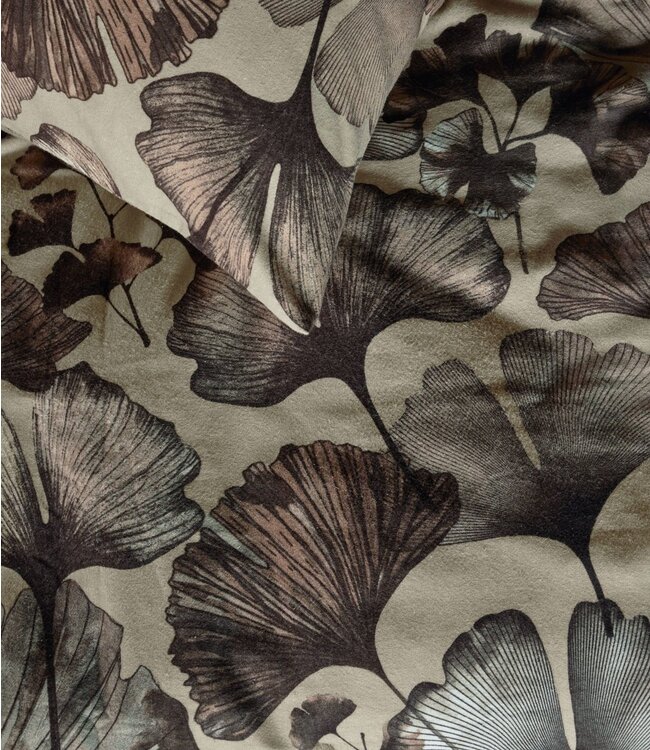 Beddinghouse Dekbedovertrek Flanel Presca Sand 240 x 200/220