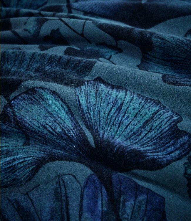 Beddinghouse Dekbedovertrek Flanel Presca Blue 240 x 200/220