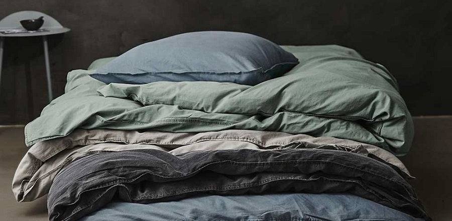 Dekbedovertrekken kleuren en materialen