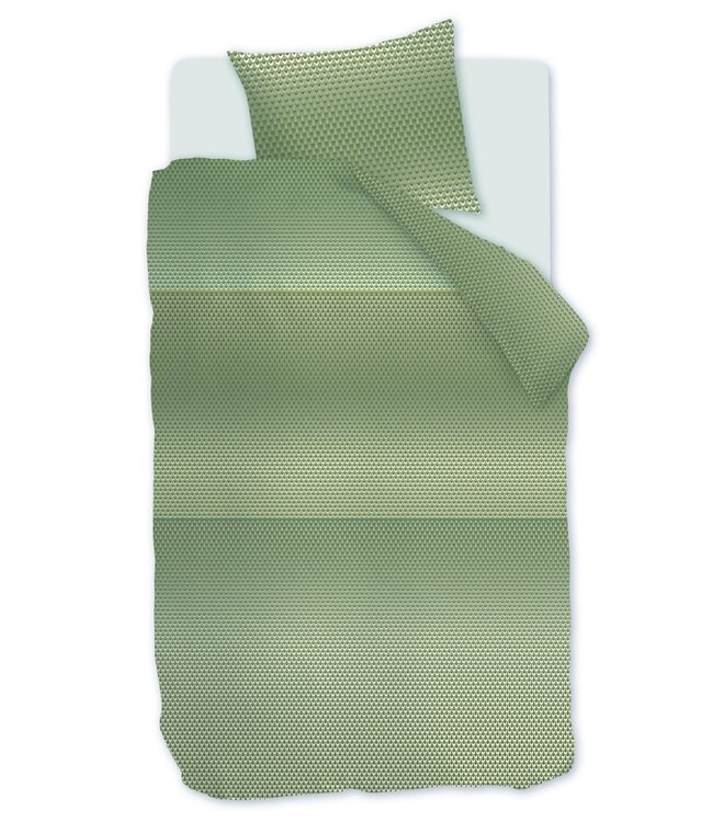 Kardol  Dekbedovertrek Satijn Lofty Olive Green 140 x 200/220