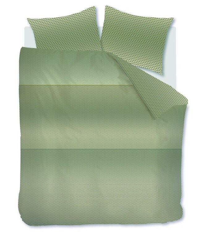 Kardol  Dekbedovertrek Satijn Lofty Olive Green 260 x 200/220