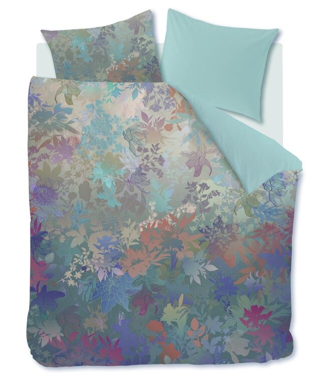 Kardol  Dekbedovertrek Satijn Growth Bluegrey 240 x 200/220