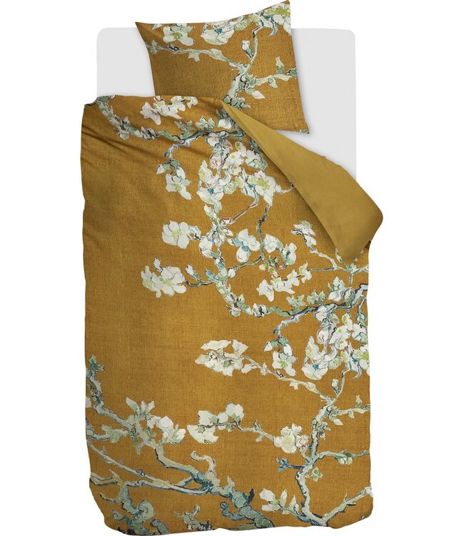 Beddinghouse Dekbedovertrek Van Gogh Blossoming Oker 140 x 200/220