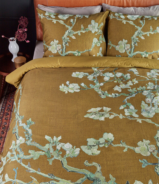 Beddinghouse Dekbedovertrek Van Gogh Blossoming Oker 200 x 200/220