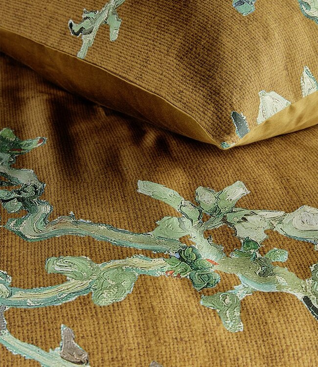 Beddinghouse Dekbedovertrek Van Gogh Blossoming Oker 260 x 200/220