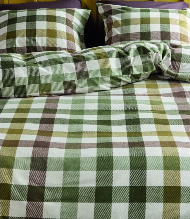 Beddinghouse Dekbedovertrek Flanel Sem Multi