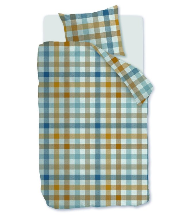 Beddinghouse Dekbedovertrek Flanel Sem Blue 140 x 200/220