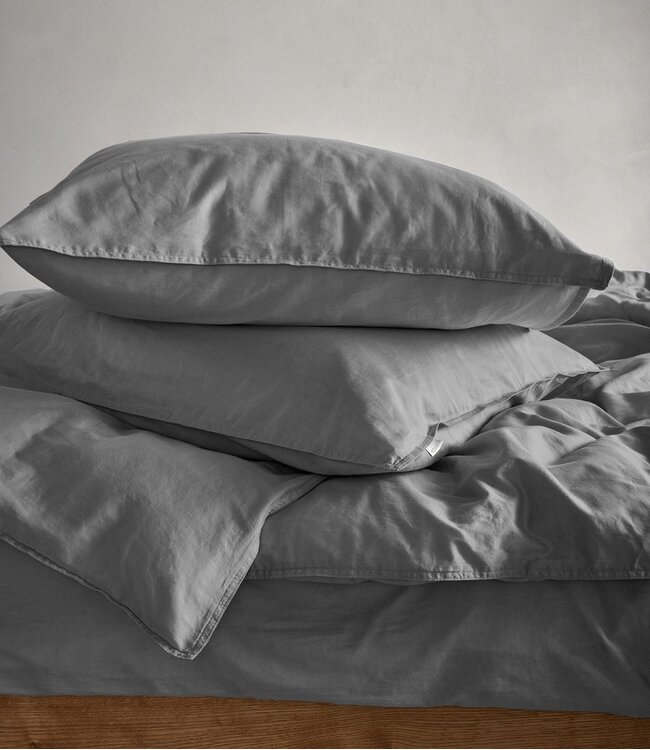 Essenza Dekbedovertrek Minte Global Grey 200 x 200/220