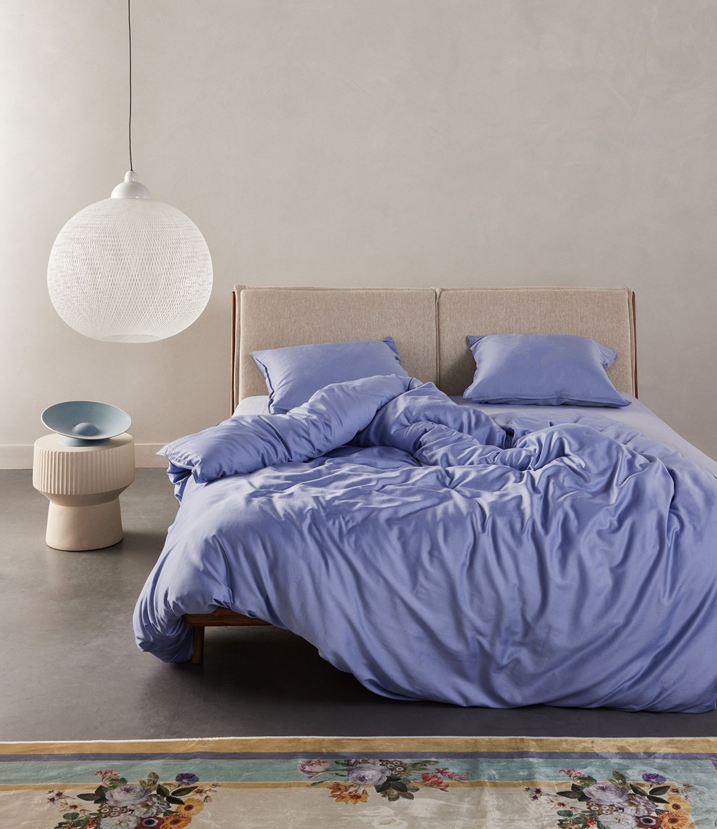 Super King Size Dekbedovertrek Paars Lavender Beddengoed voor Kinderen Aldult met Ritssluiting Zacht Ademend Hypoallergeen Microfiber Dekbedovertrek