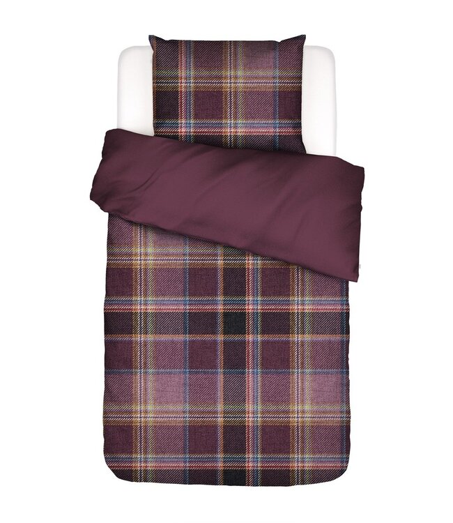 Essenza Dekbedovertrek Meau Mauve Wine 140 x 200/220