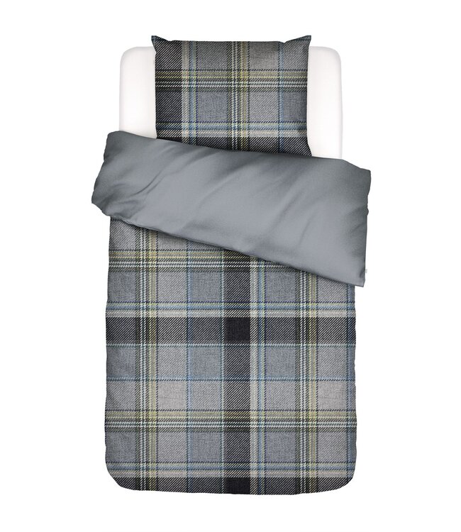 Essenza Dekbedovertrek Meau Global Grey 140 x 200/220