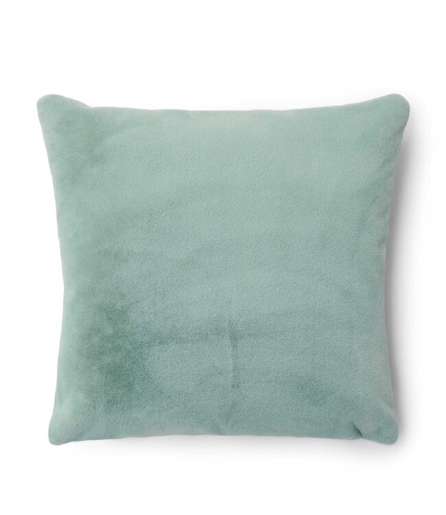 Essenza Sierkussen Furry Surf Green 50x50
