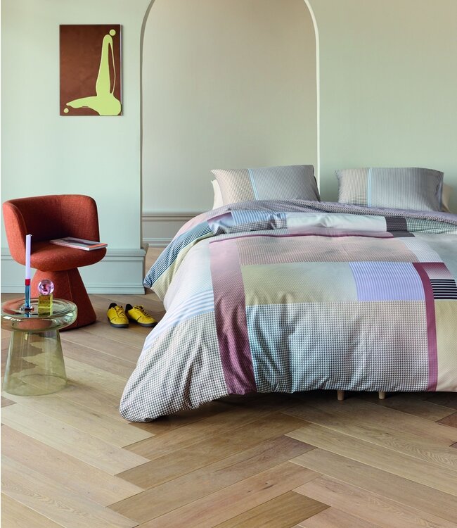 Kardol  Dekbedovertrek Satijn Ferruccio Natural 200 x 200/220