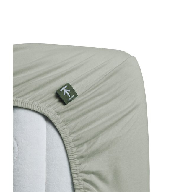Splittopper Jersey, grijsgroen