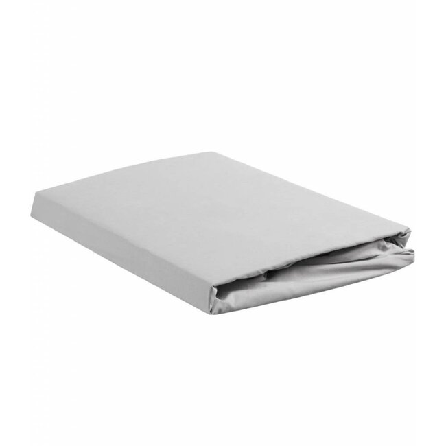 Topper Percale, lichtgrijs