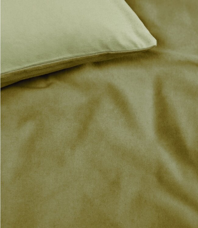 Beddinghouse Dekbedovertrek Flanel Warm Yellow
