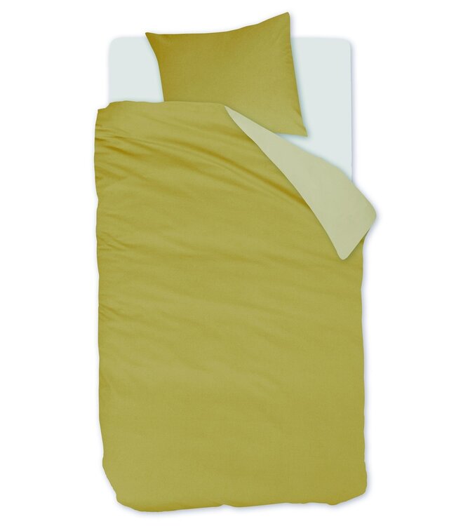Beddinghouse Dekbedovertrek Flanel Warm Yellow