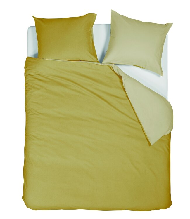 Beddinghouse Dekbedovertrek Flanel Warm Yellow