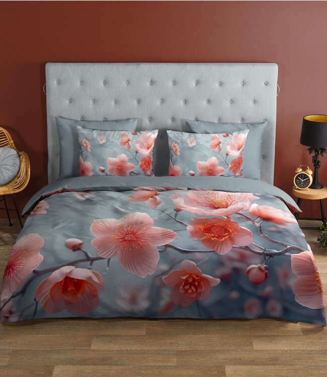 Ritzzly Dekbedovertrek met rits Sartre Grijs