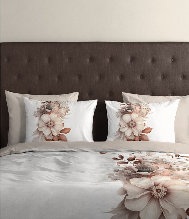 Ritzzly Dekbedovertrek met rits Vester Off-White