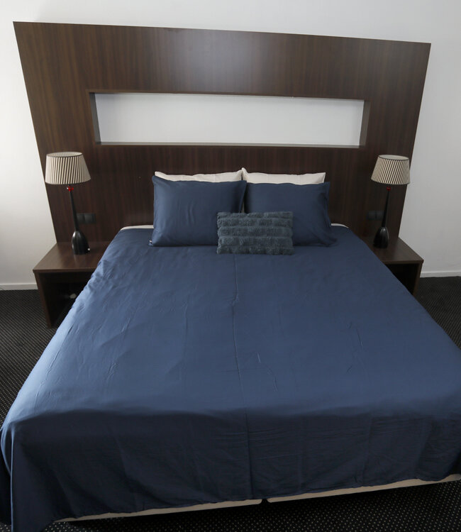 Ritzzly Dekbedovertrek Elva Navy 240 x 200/220