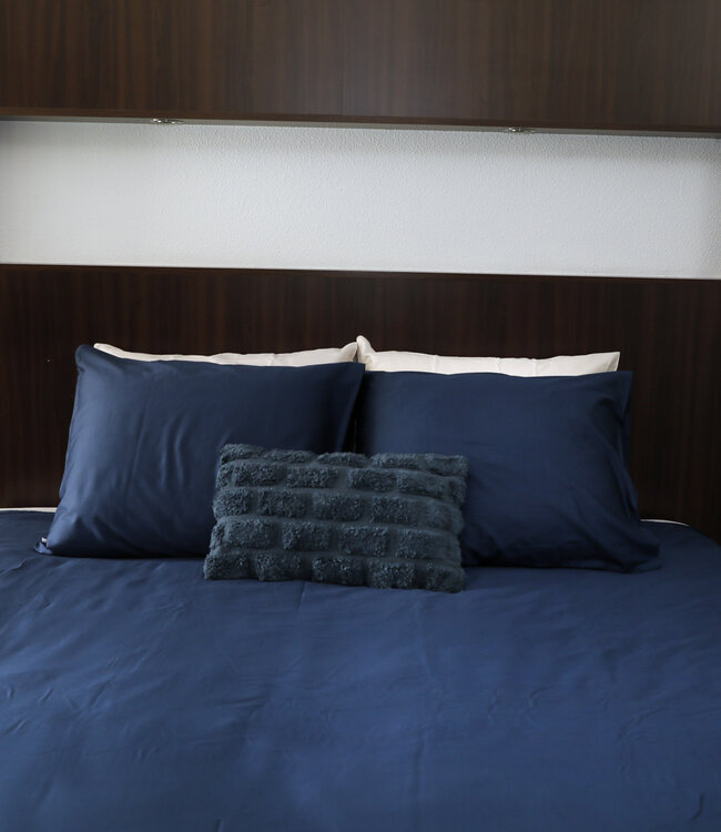 Ritzzly Dekbedovertrek Elva Navy 240 x 200/220